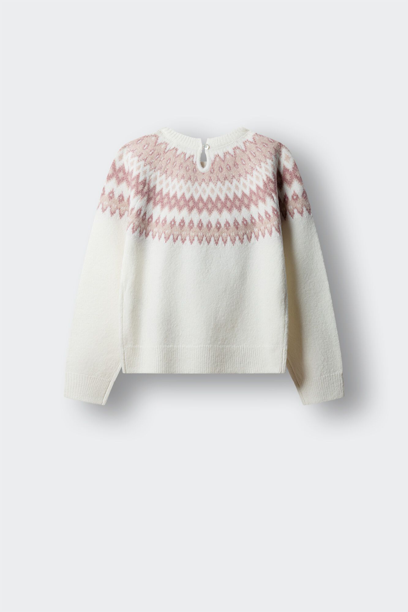Springfield Kids Su&eacute;ter jacquard greca ni&ntilde;a