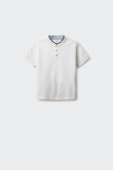 Springfield Polo cuello mao niño natural