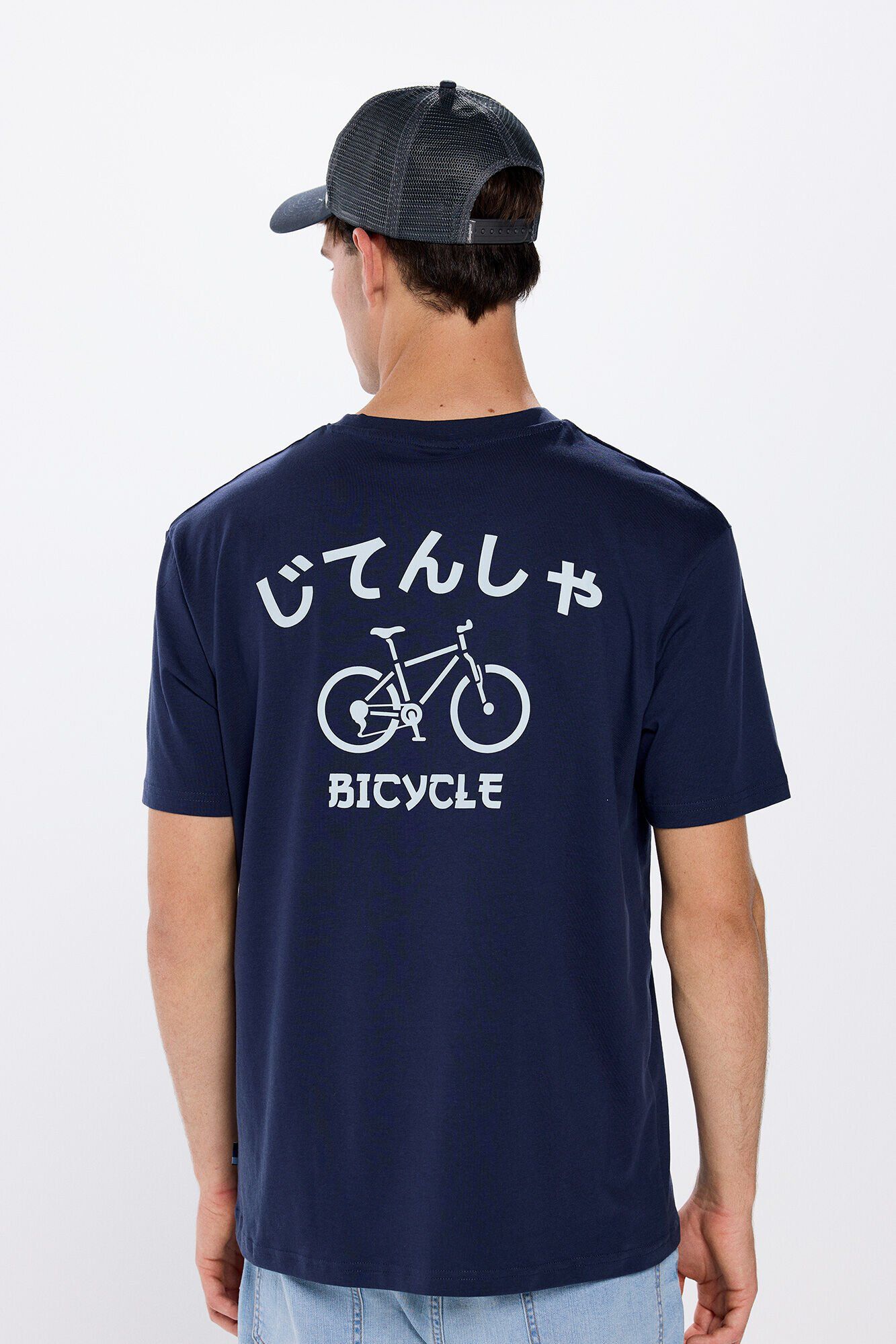 Springfield Playera bici azulado