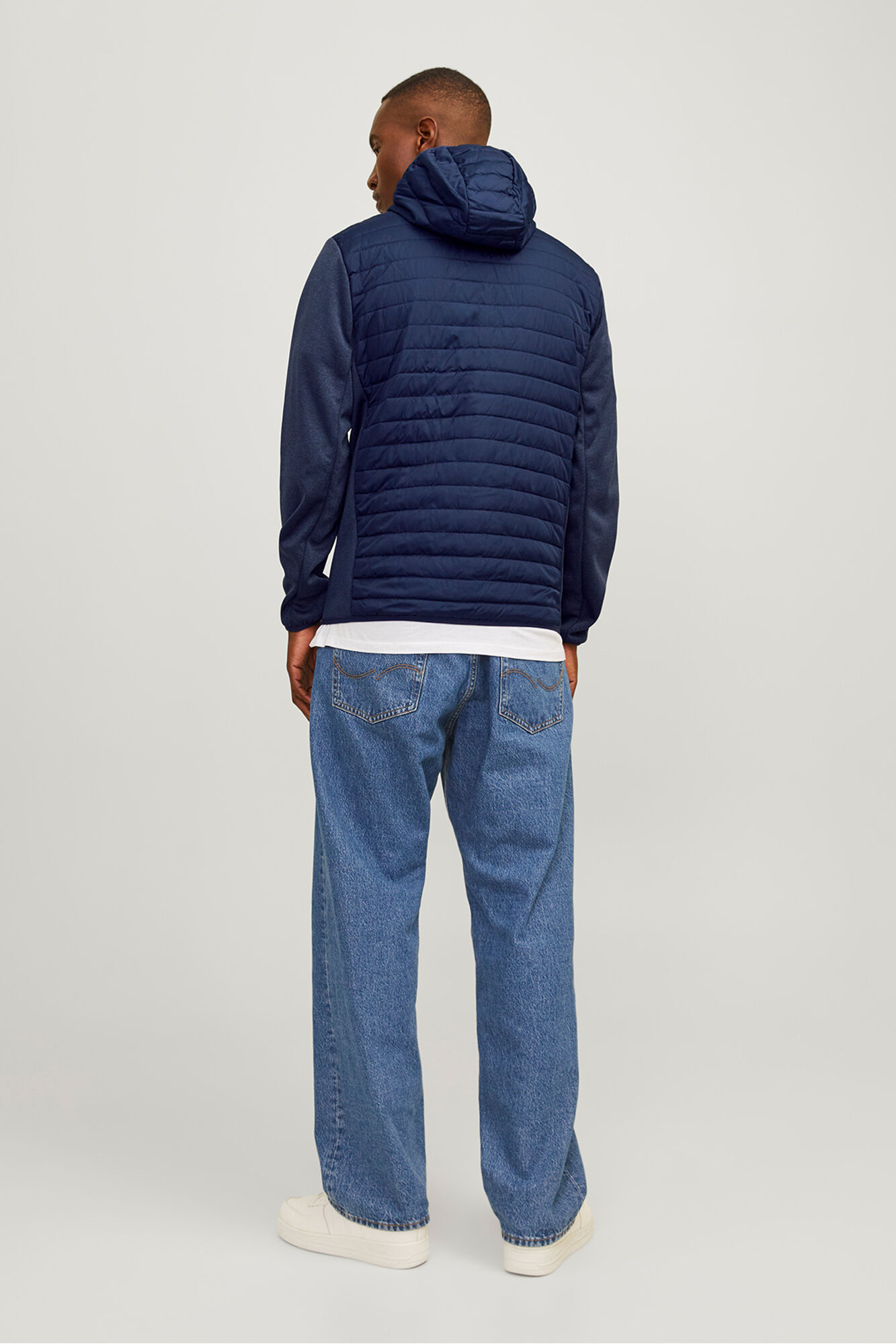 Jack & Jones Chamarra acolchada combinada azul