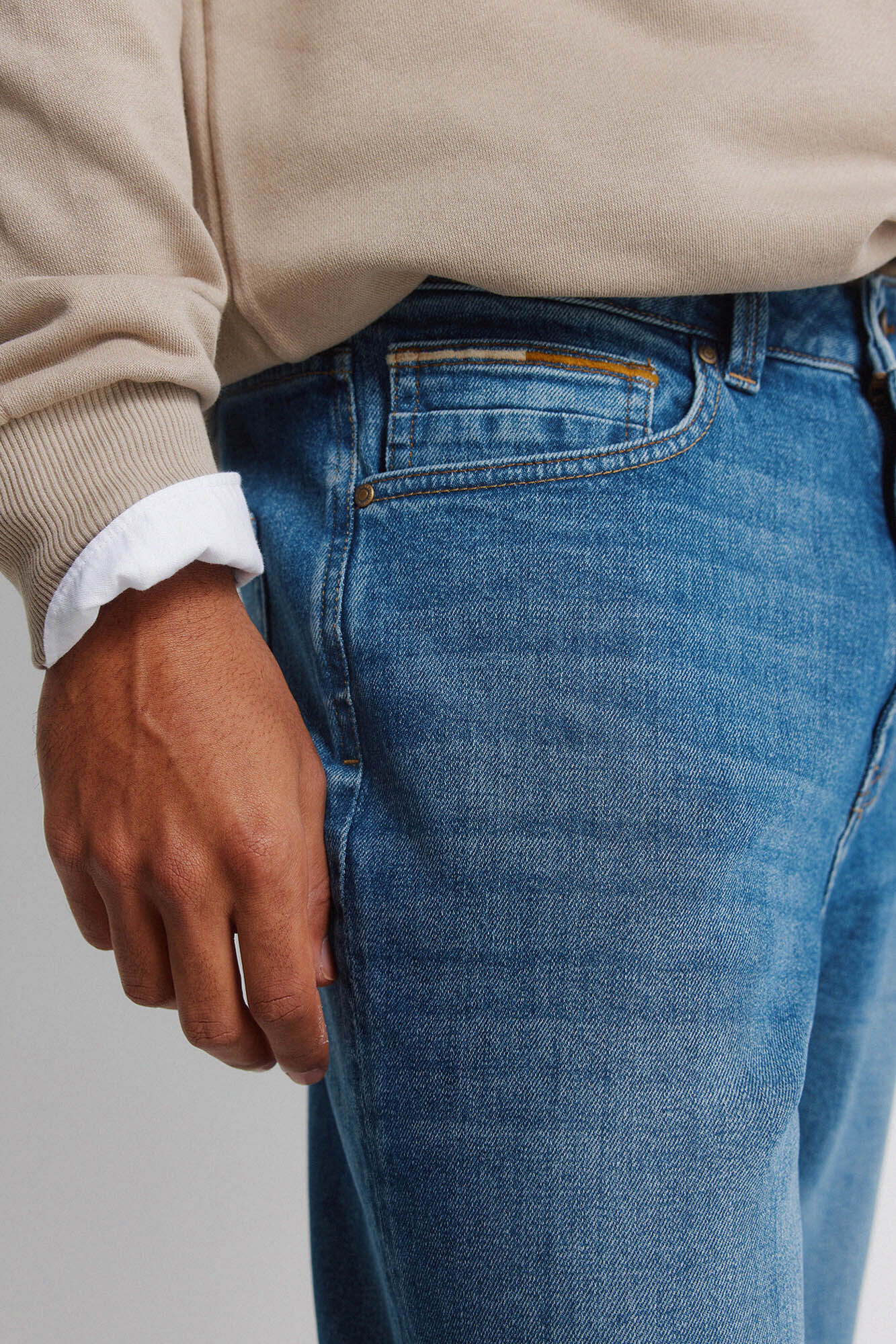 Springfield Jeans lavado medio regular fit azul