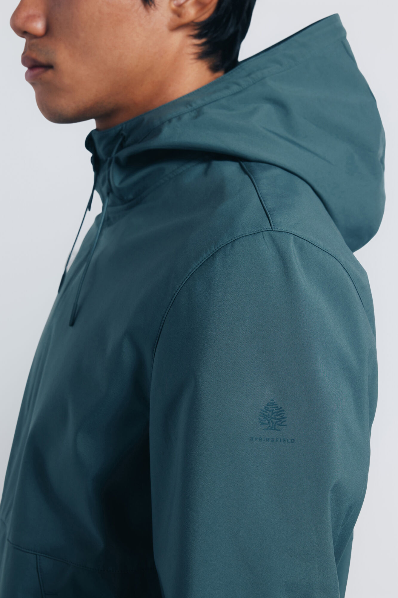 Springfield Chaqueta softshell capucha caza oscuro