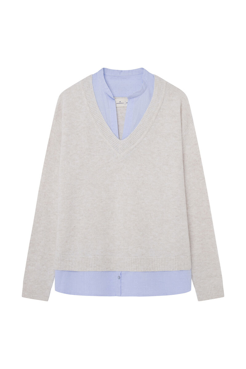 Sueter cuello mao clearance