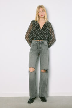 Springfield Camisa Maya negro