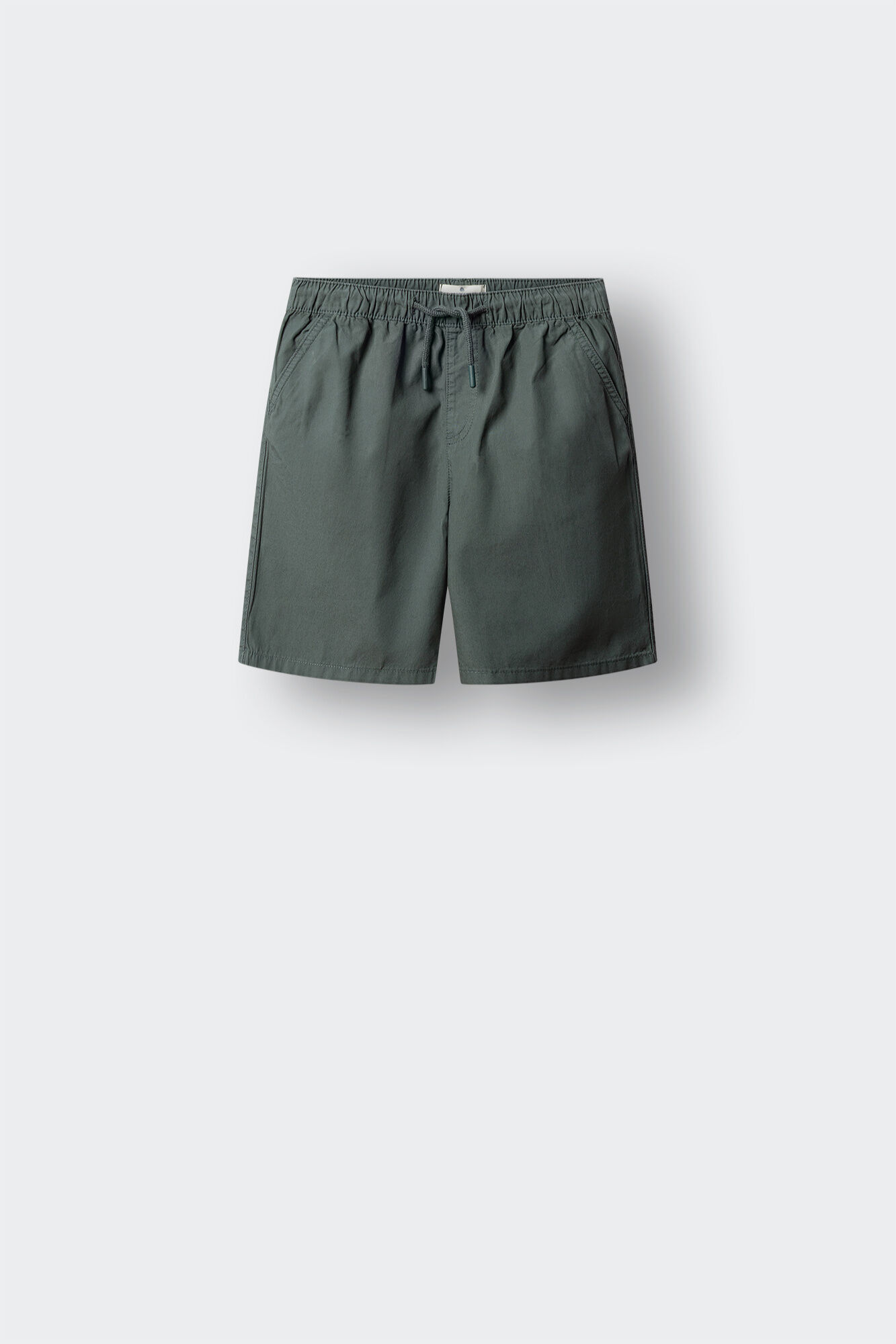 Springfield Kids Bermuda de popel&iacute;n para ni&ntilde;o verde