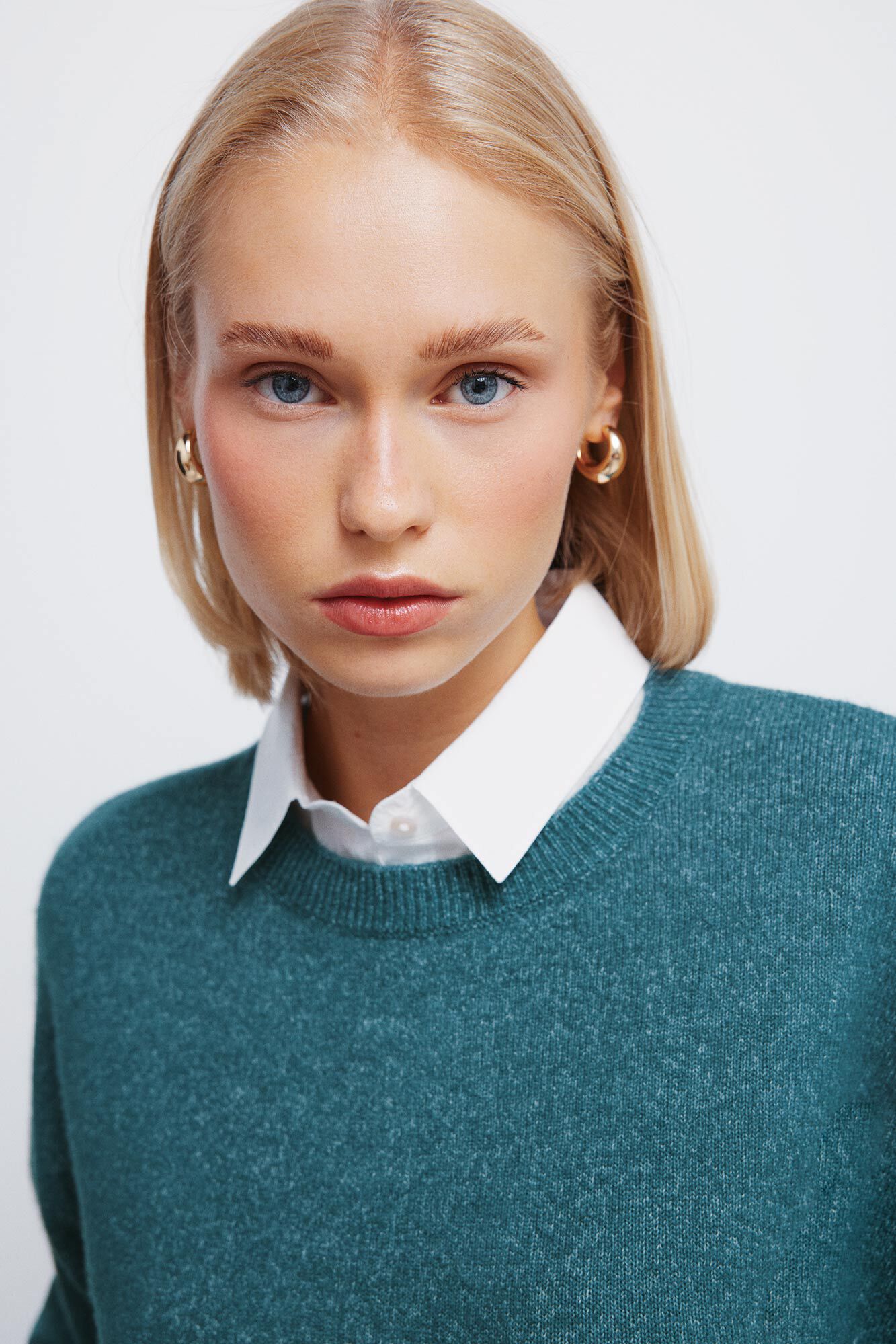 Springfield Jersey de camisa combinado