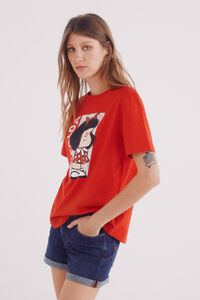 Springfield Playera "Mafalda" rojo