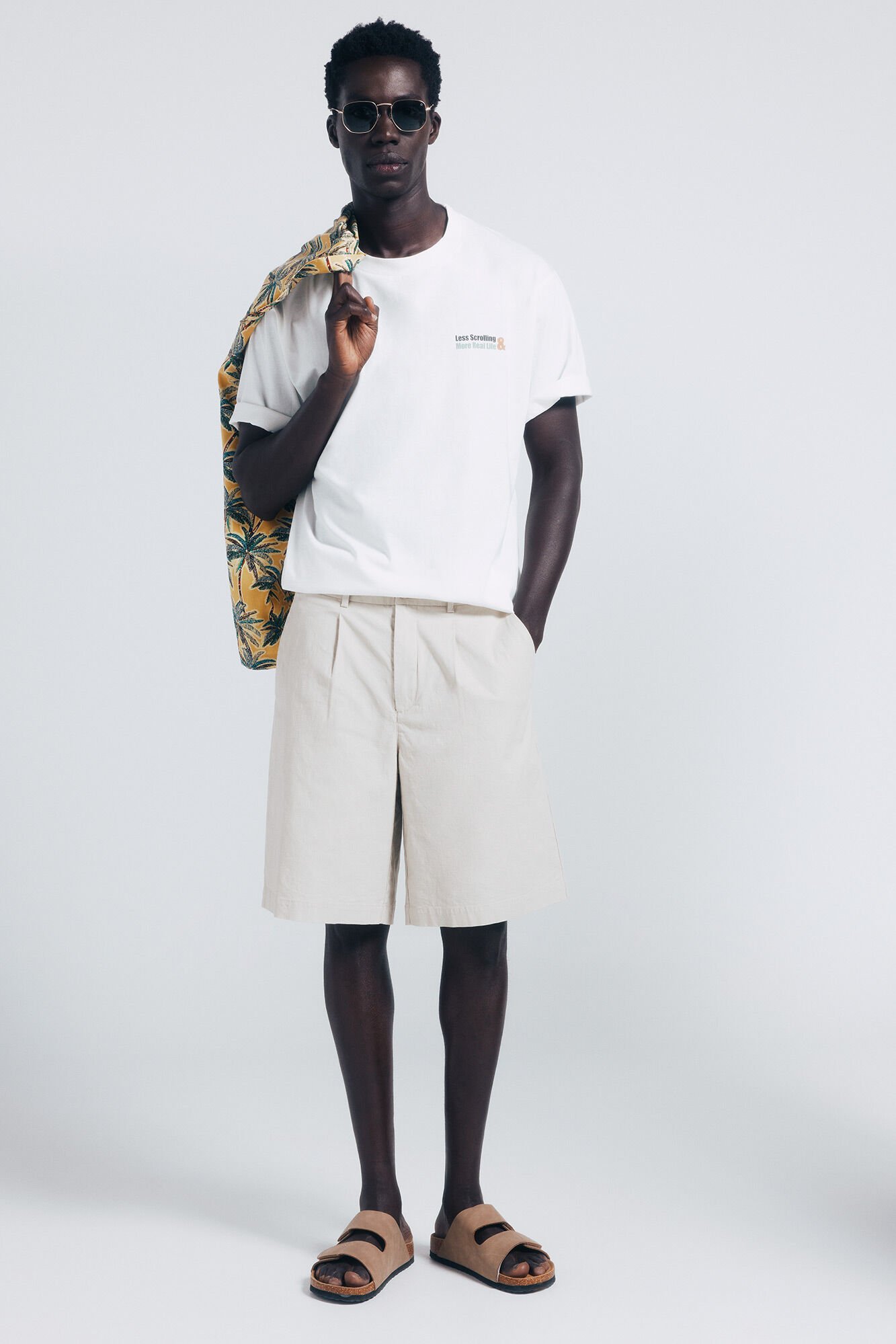 Springfield Camiseta keep growing marfil