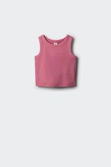 Springfield Top tirantes tejido niña morado/lila