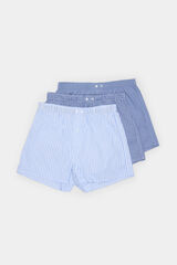 Springfield Pack 3 calzoncillos tela azules azulado