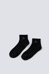 Springfield Calcet&iacute;n deportivo tobillero rib negro