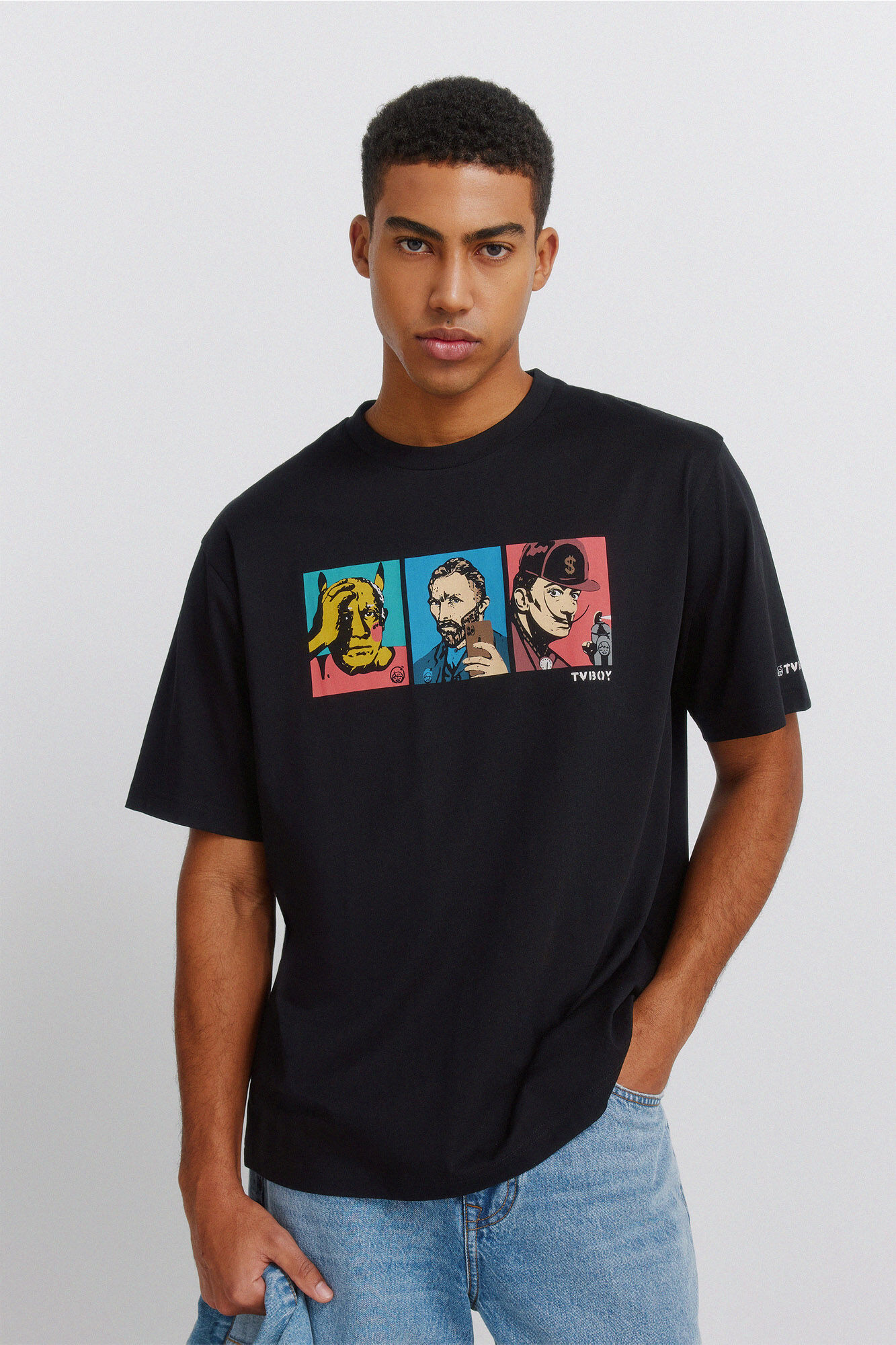 Springfield Playera TvBoy Genios del Arte