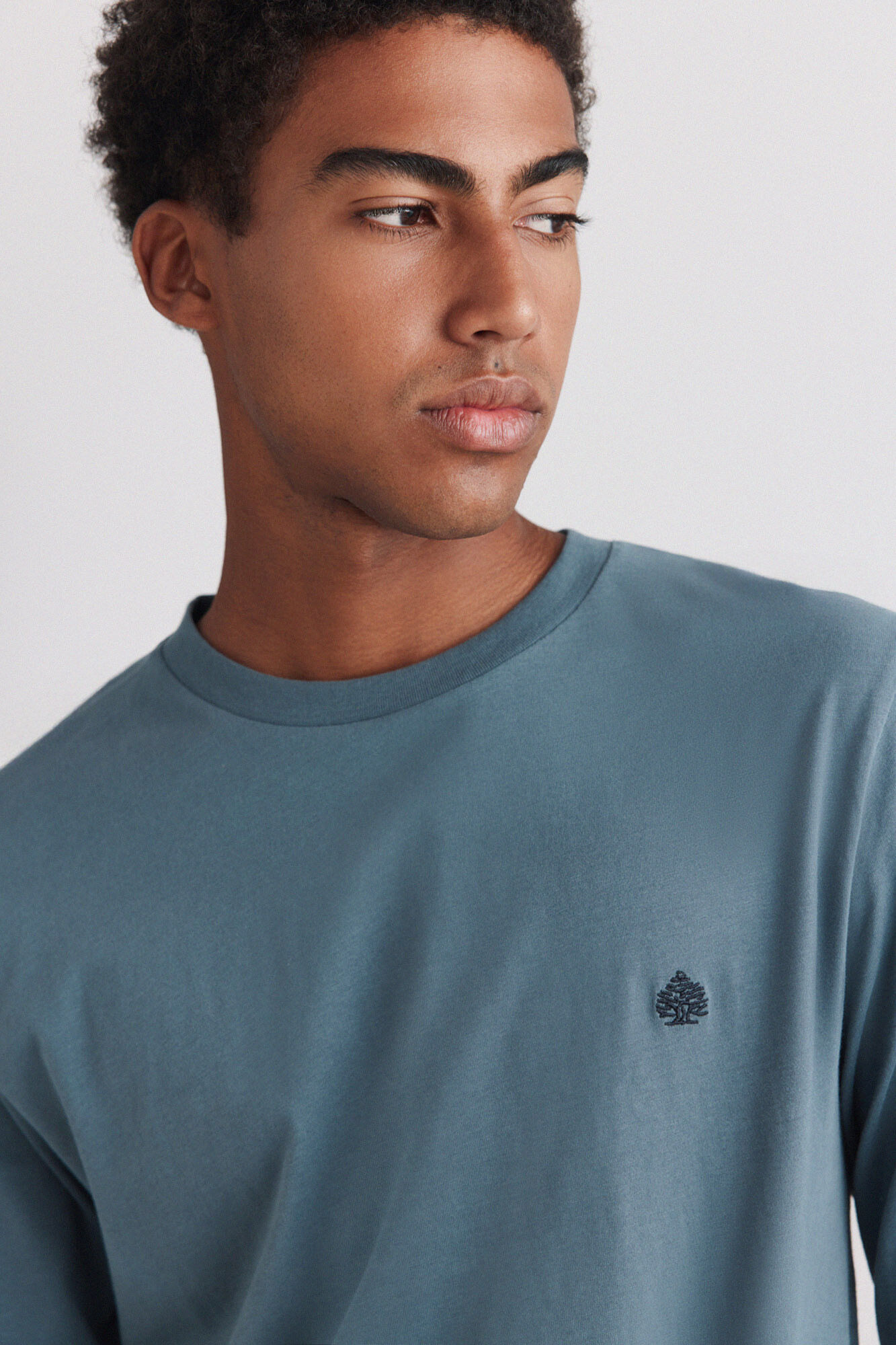 Springfield Camisa b&aacute;sica de manga larga suave