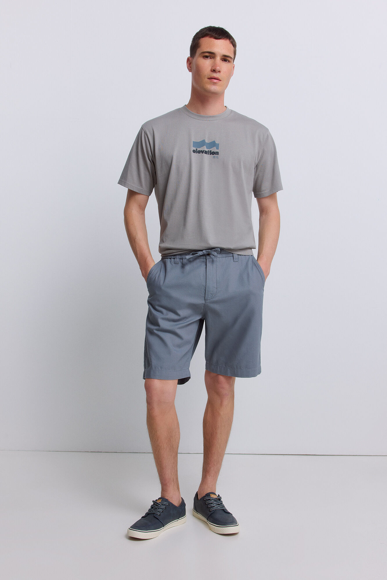 Springfield Playera elevation gris