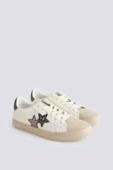 Springfield Tenis deportivos estrella brillante blanco