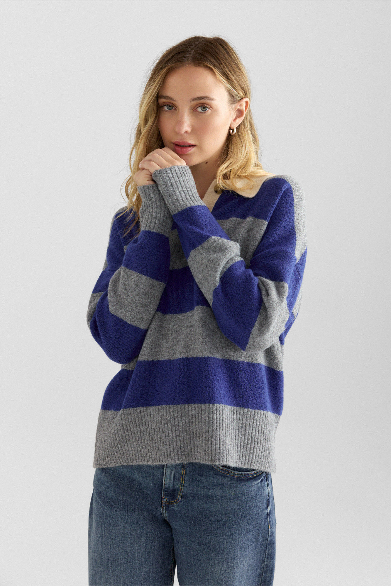 Springfield Su&eacute;ter polo de rayas