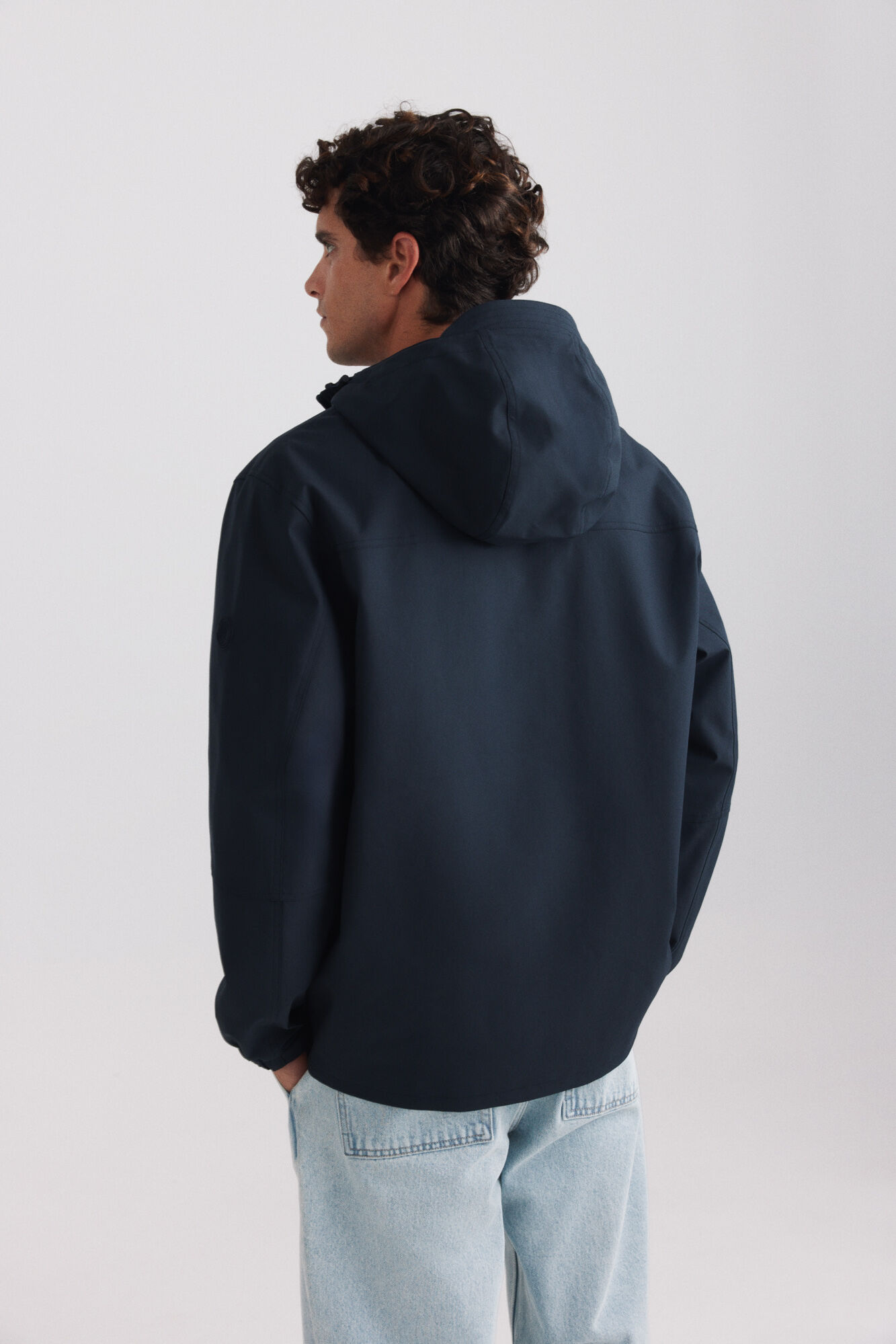Springfield Parka t&eacute;cnica azul