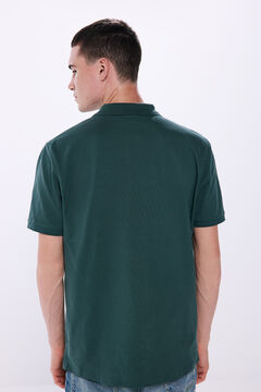 Springfield Polo piqué basico regular fit verde