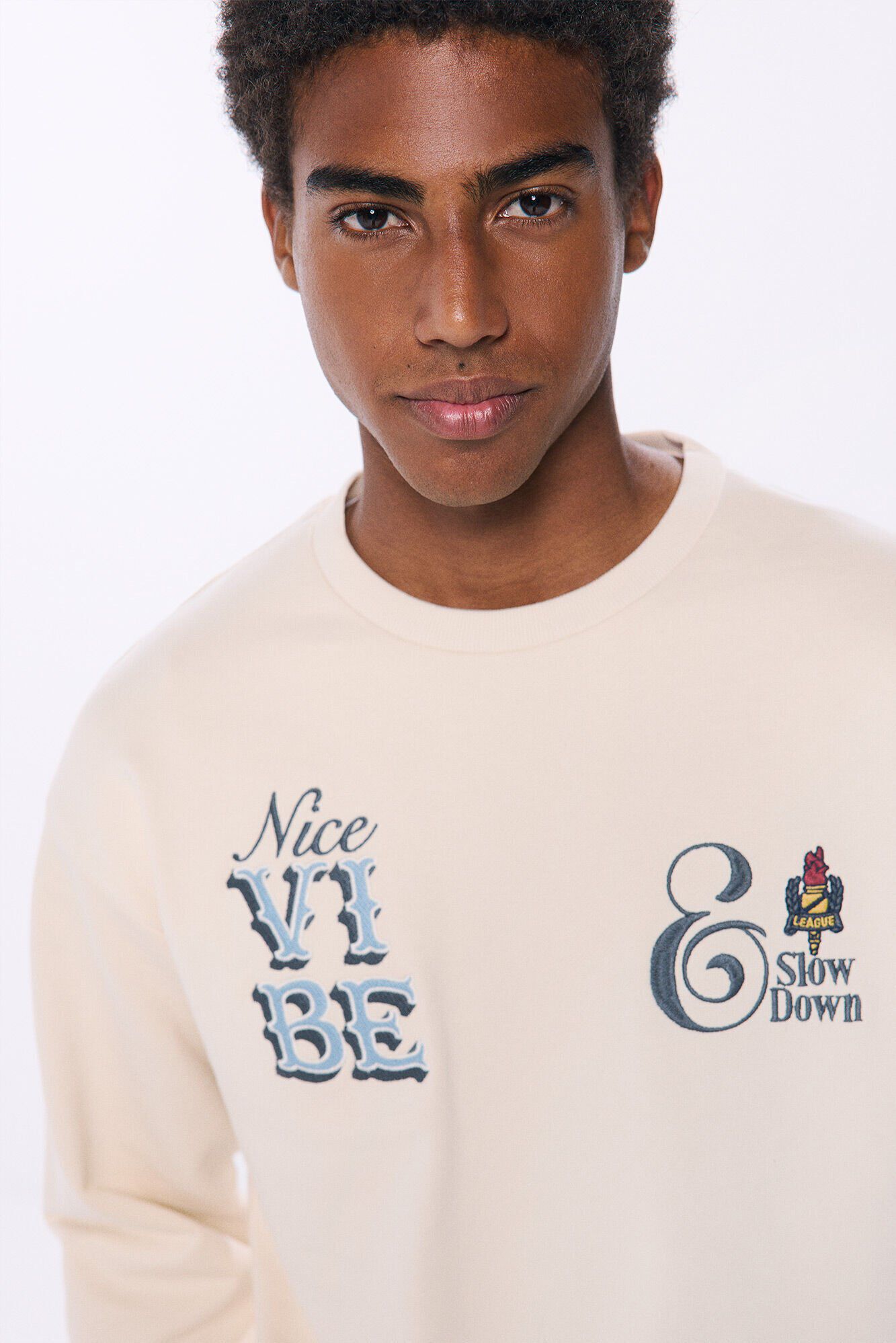 Springfield Sudadera rebelution blanco