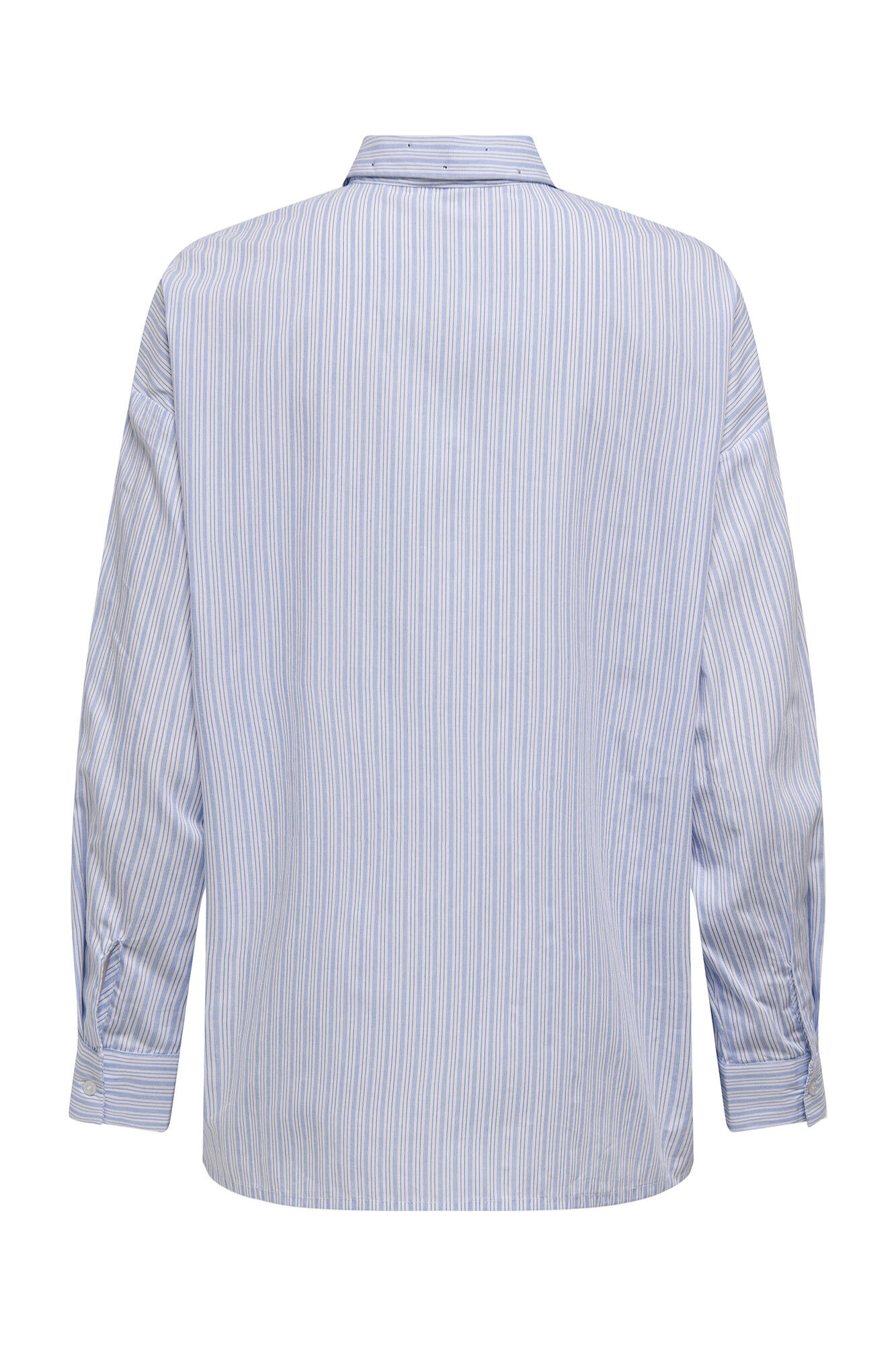 Only Camisa de rayas con pedrer&iacute;a natural