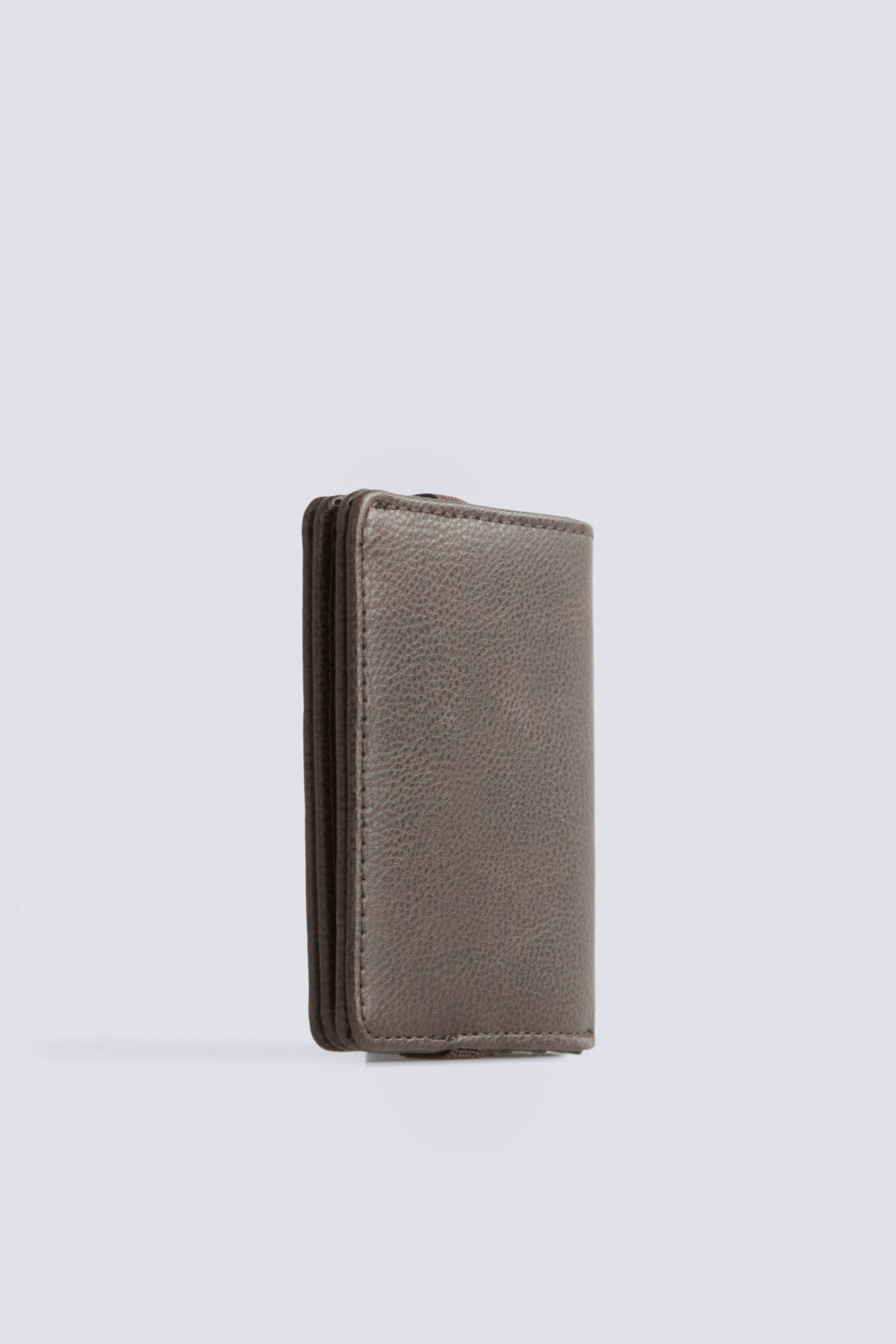 Springfield Cartera efecto piel marr&oacute;n caf&eacute;
