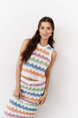Springfield Top Gleam  naranja