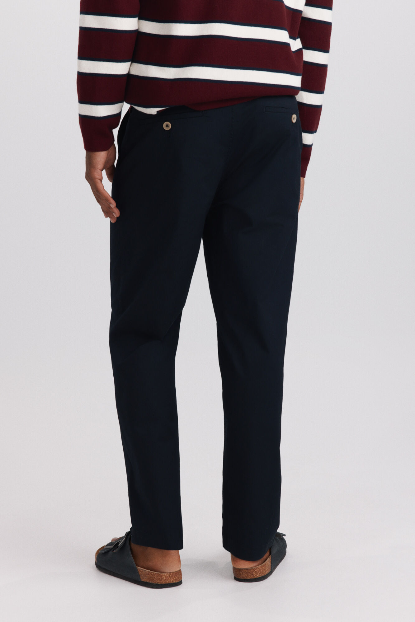 Springfield Pantal&oacute;n ligero straight fit azul