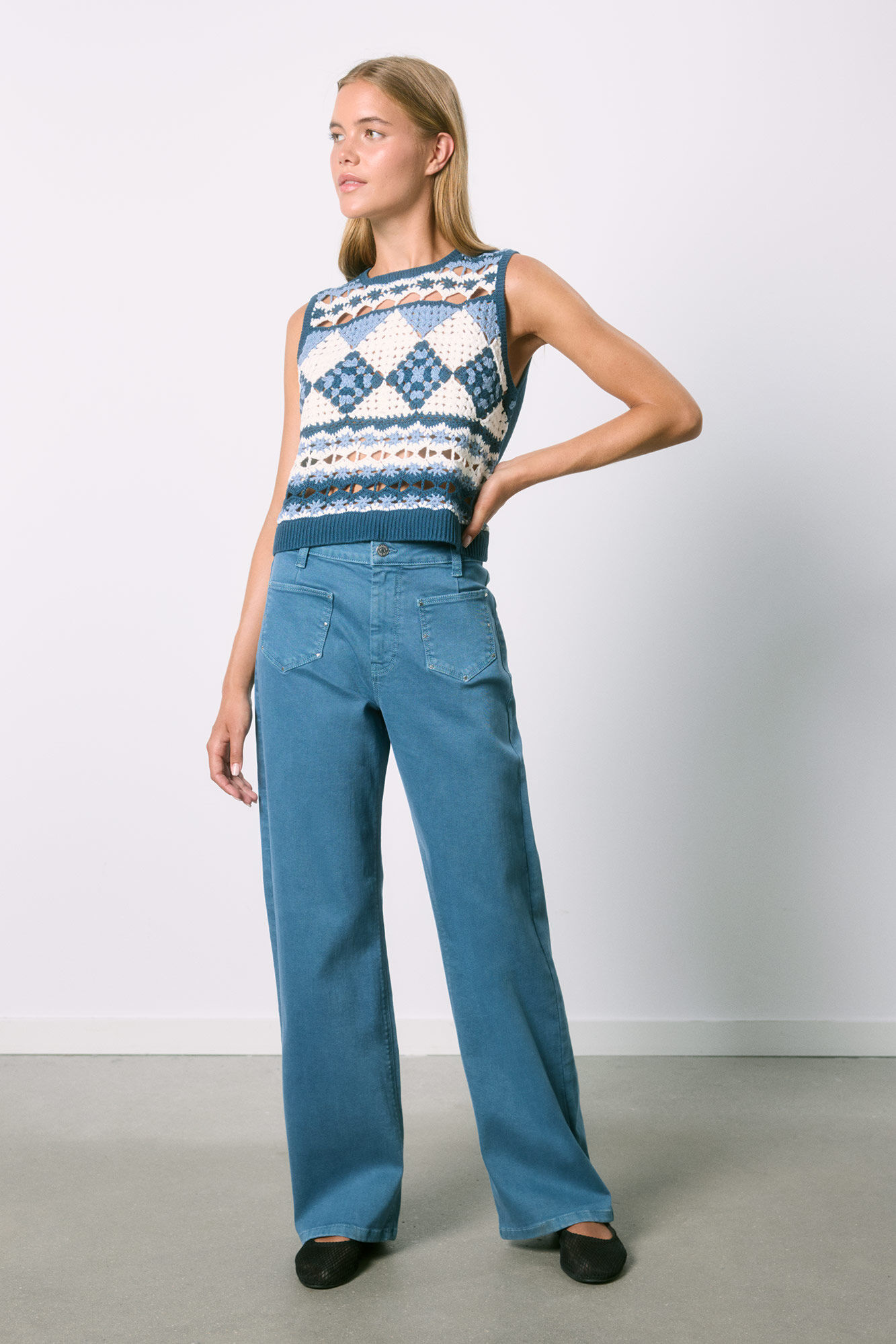 High Spirits Chaleco Victory azul