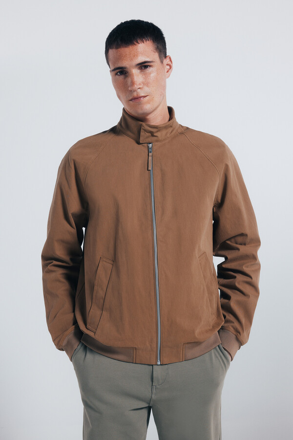 Springfield Chamarra algodón beige