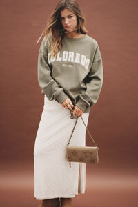 Springfield Falda midi crochet