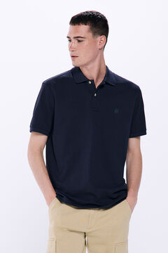 Springfield Polo piqué basico regular fit azul