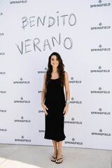 Springfield Vestido midi crochet negro negro