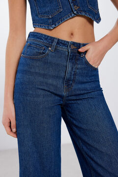 Springfield Jeans Blueberry Wide Leg azul