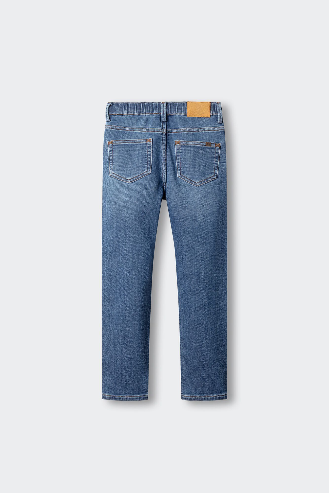 Springfield Kids Pantal&oacute;n de mezclilla tejido para ni&ntilde;o
