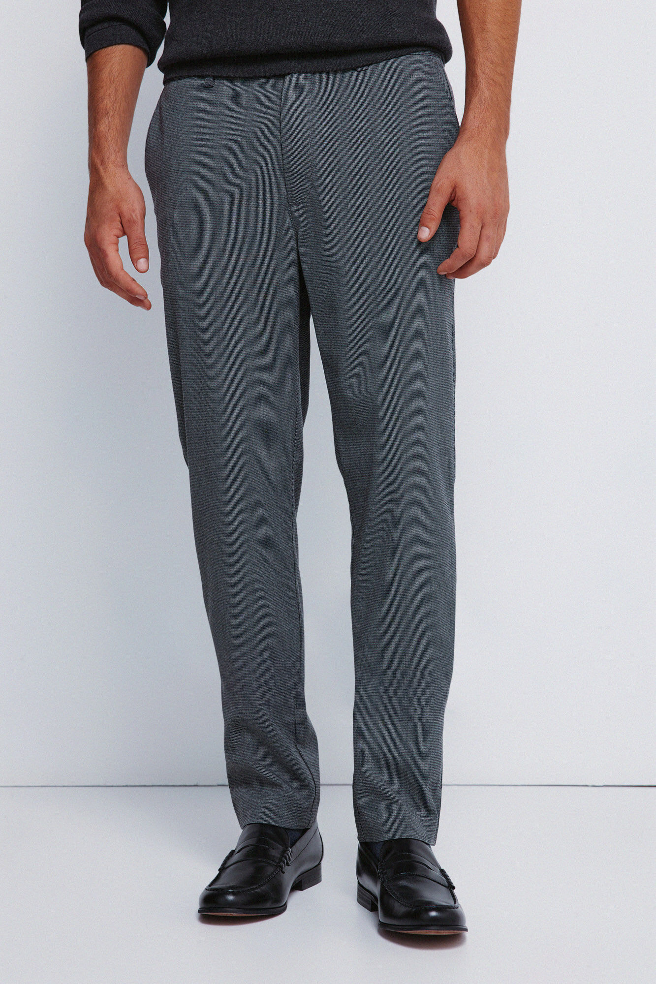 Springfield Pantal&oacute;n estructurado y de corte entallado