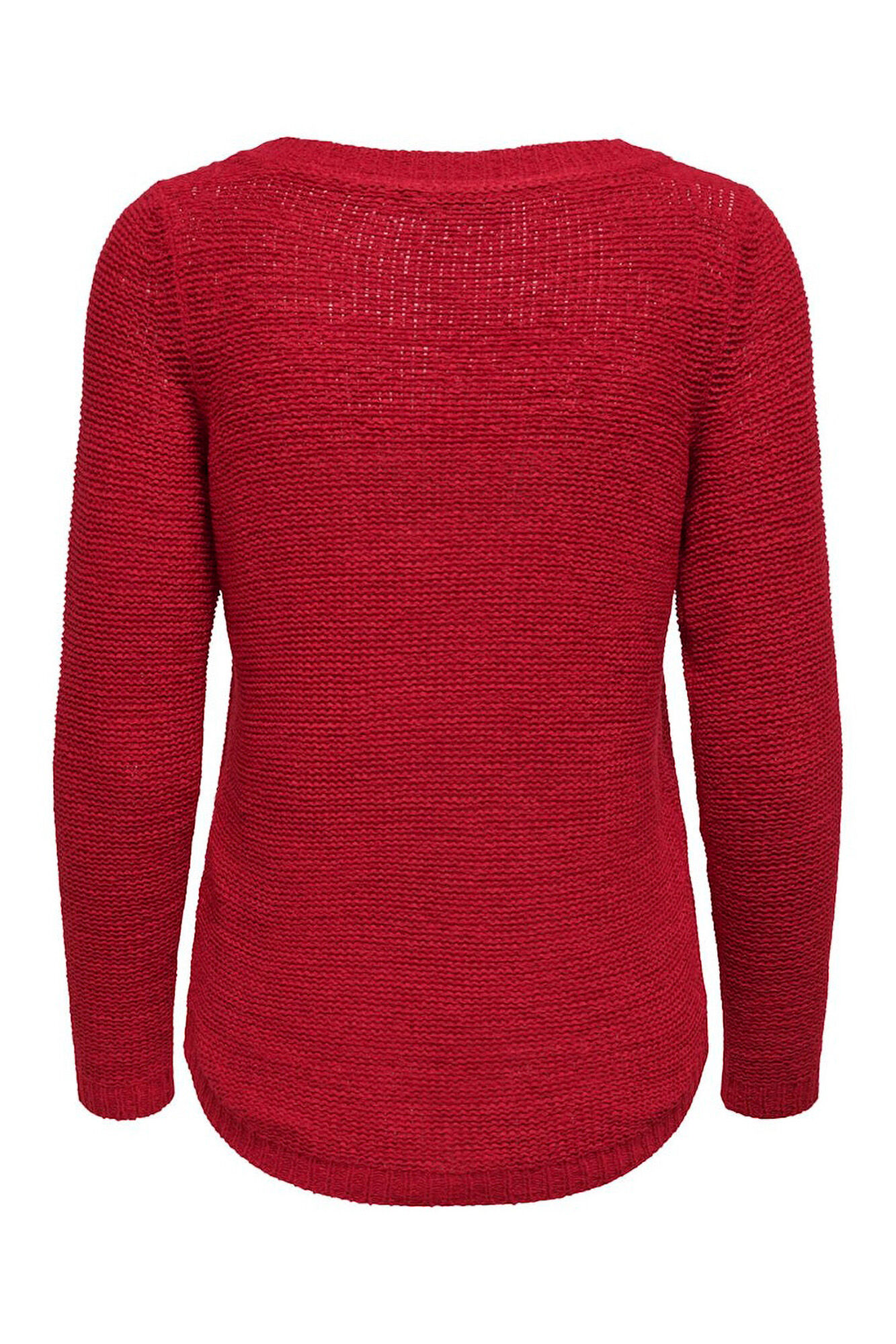 Only Su&eacute;tere cuello redondo rojo