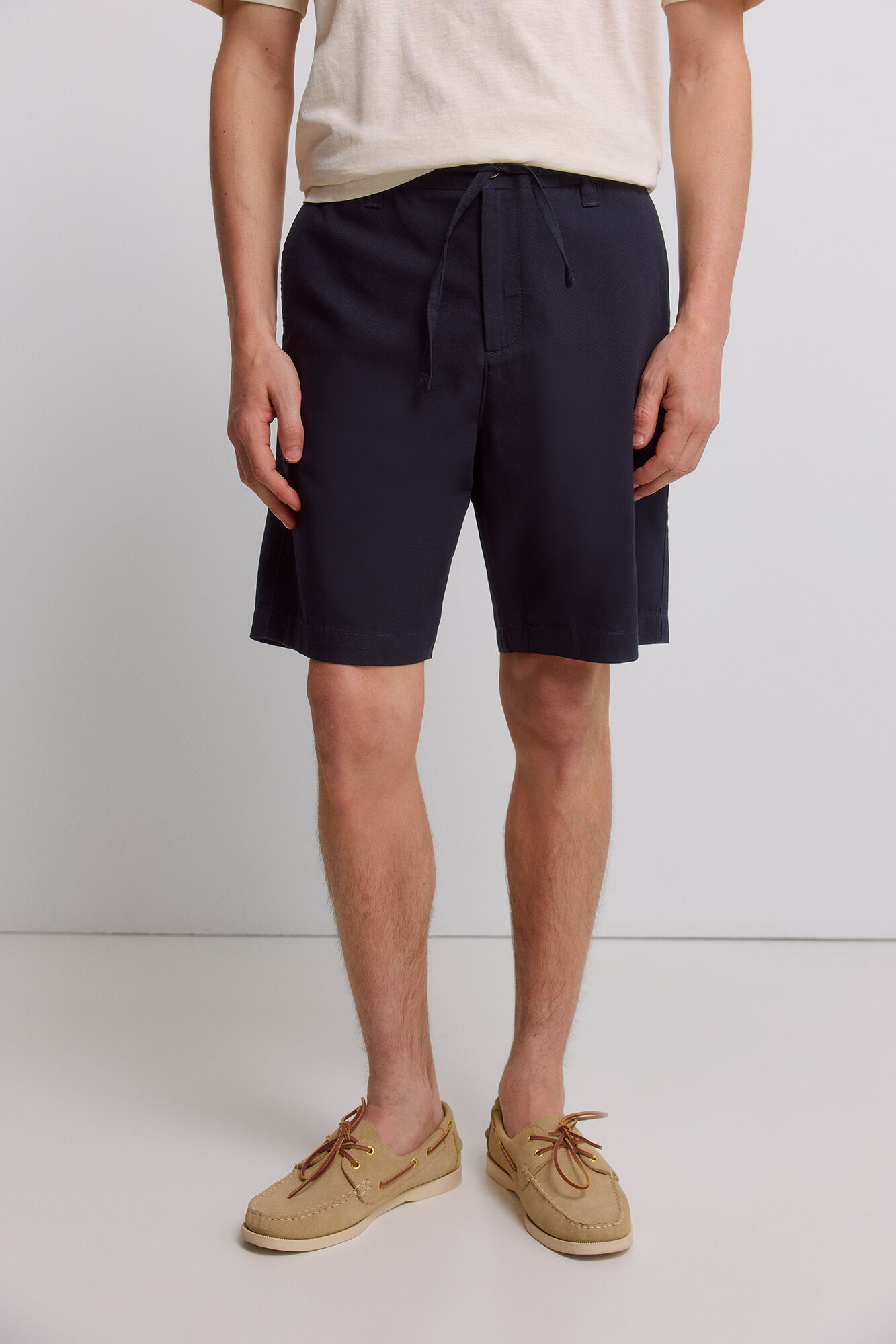Springfield Bermudas ligera relaxed fit azul