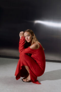 Springfield Vestido "Sienna" rojo