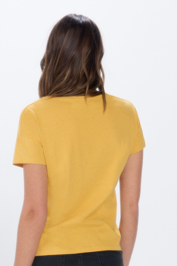 Springfield Playera "New dreams" amarillo