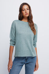 Springfield Playera con tachuelas posicionadas verde