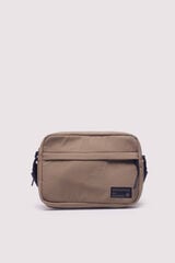 Springfield Bolsa mediana casual ripstock beige