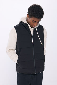 Springfield Chaleco acolchado negro