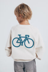 Springfield Kids Sudadera sin capucha bici niño estampado