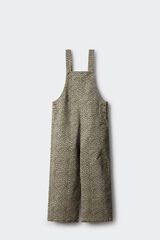 Springfield Kids Jumpsuit print niña beige