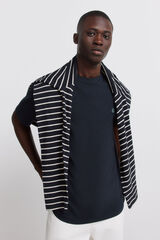 Springfield Camiseta b&aacute;sica logo springfield azul