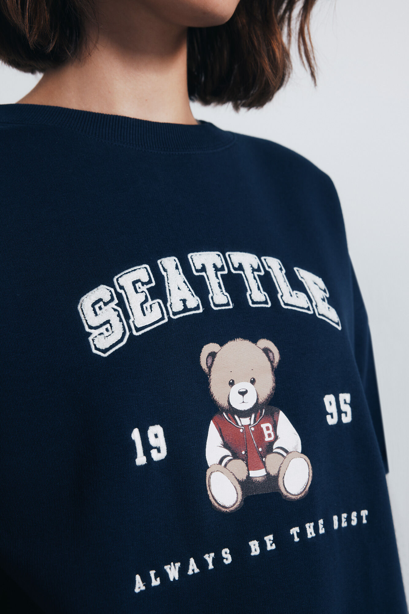 Springfield Sudadera gr&aacute;fica ciudad marino