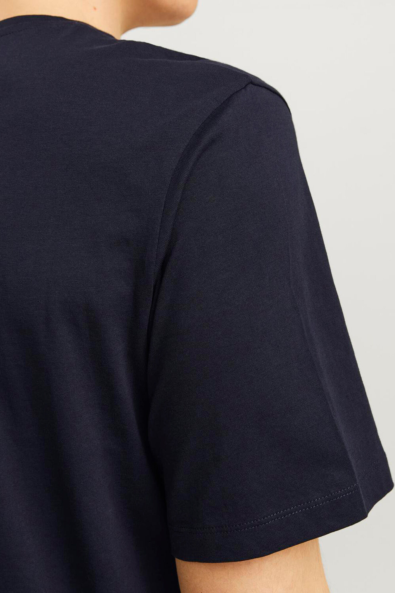 Jack & Jones Playera est&aacute;ndar fit marino