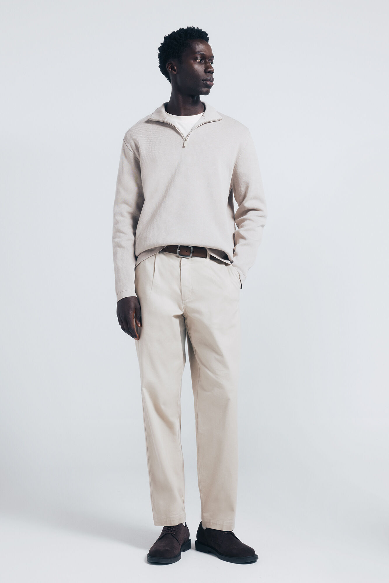 Springfield cierre de jersey caf&eacute;