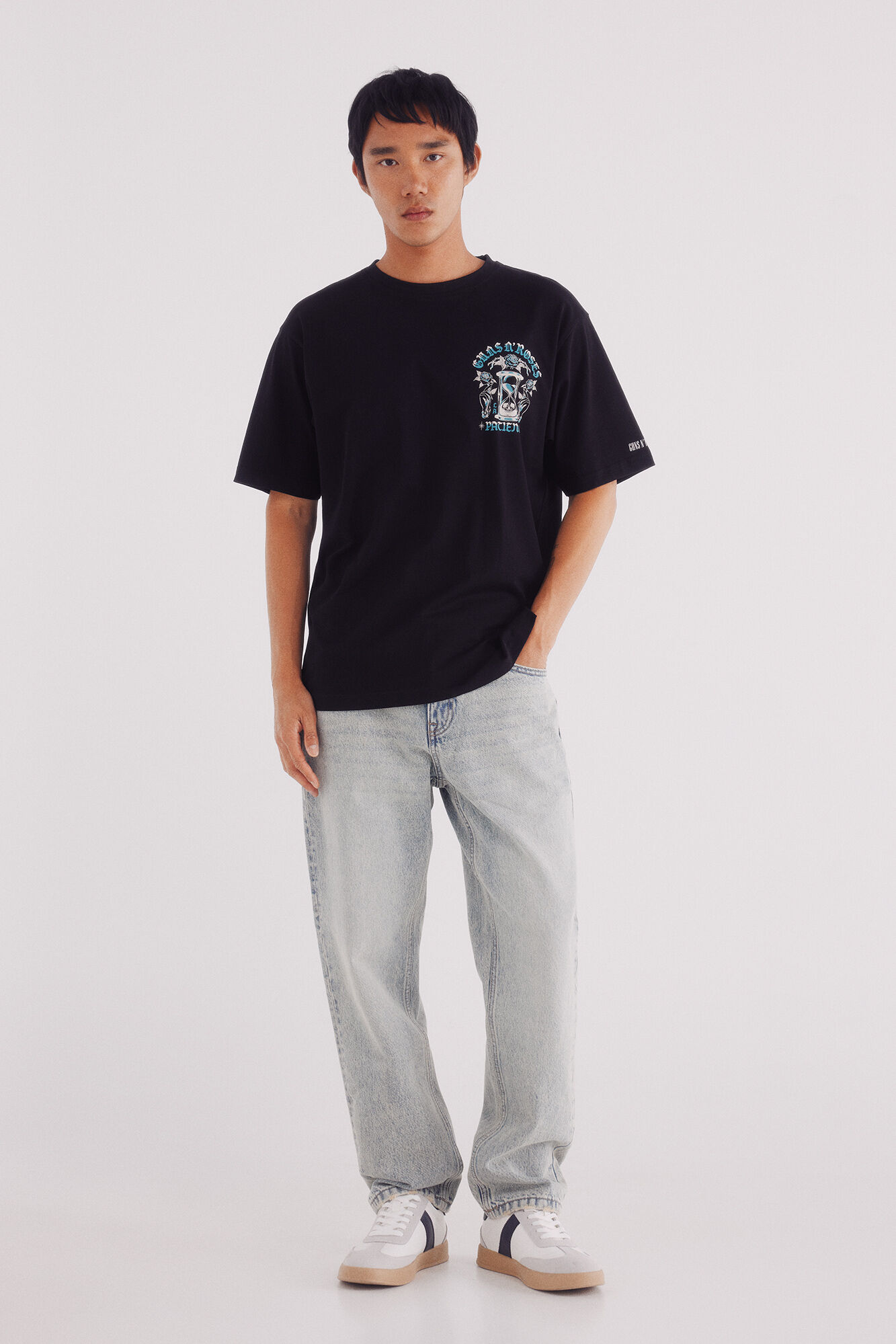 Springfield Camiseta Guns & Roses negro