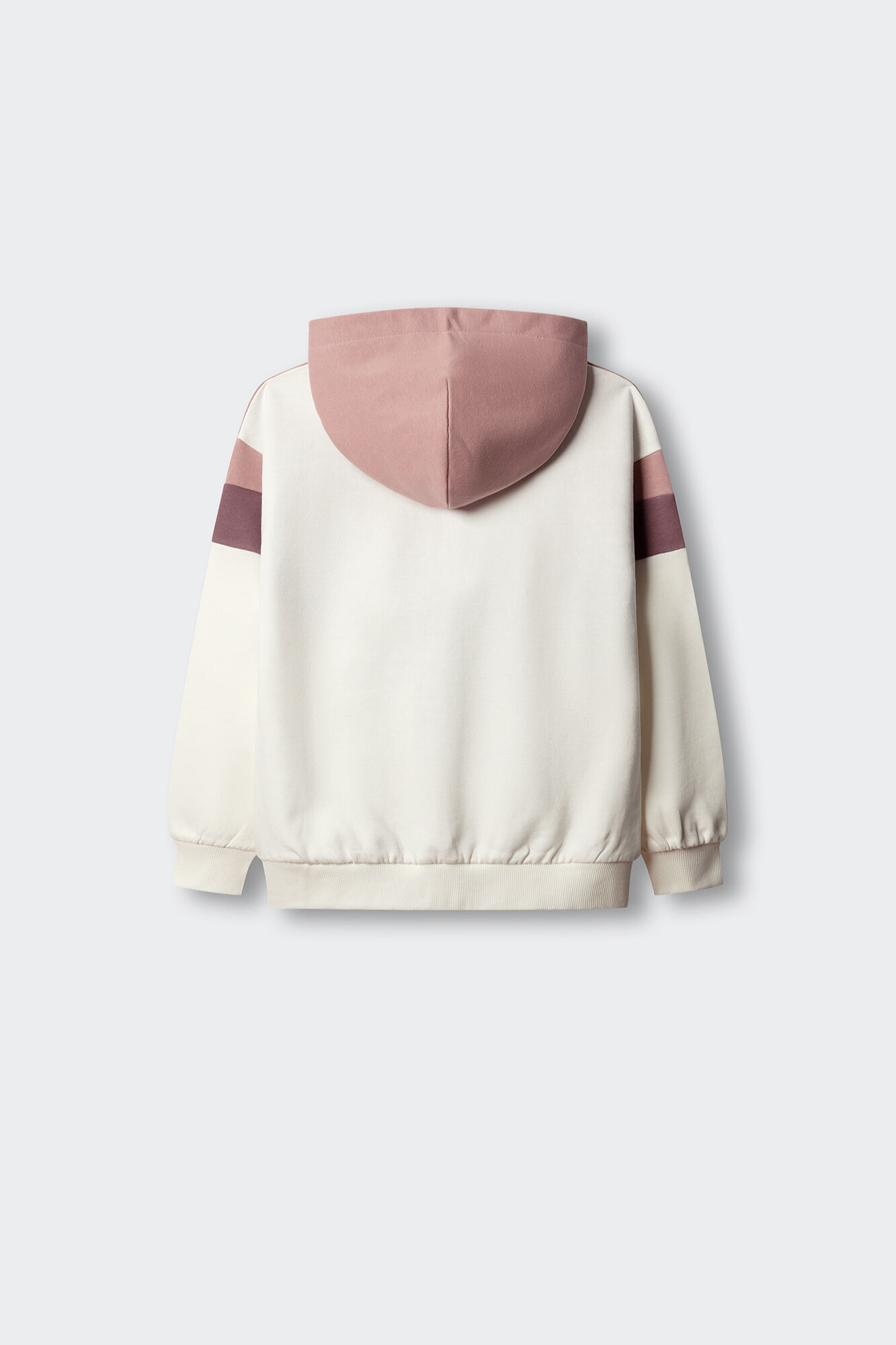 Springfield Kids Sudadera b&aacute;sica con cortes y costuras para ni&ntilde;a